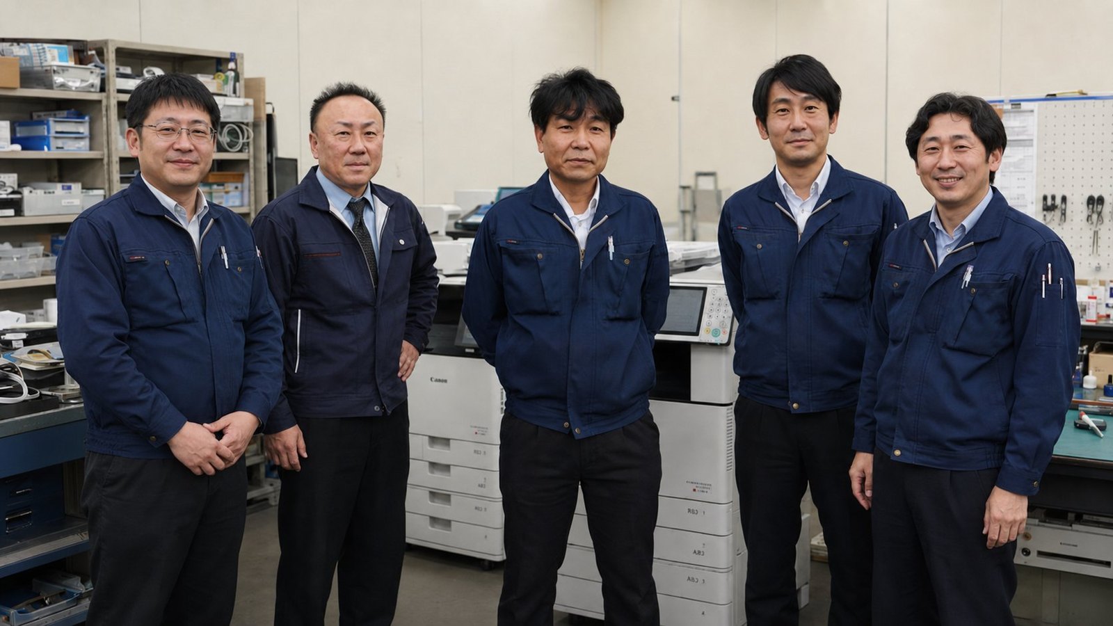 雷都コピーの技術スタッフ一同